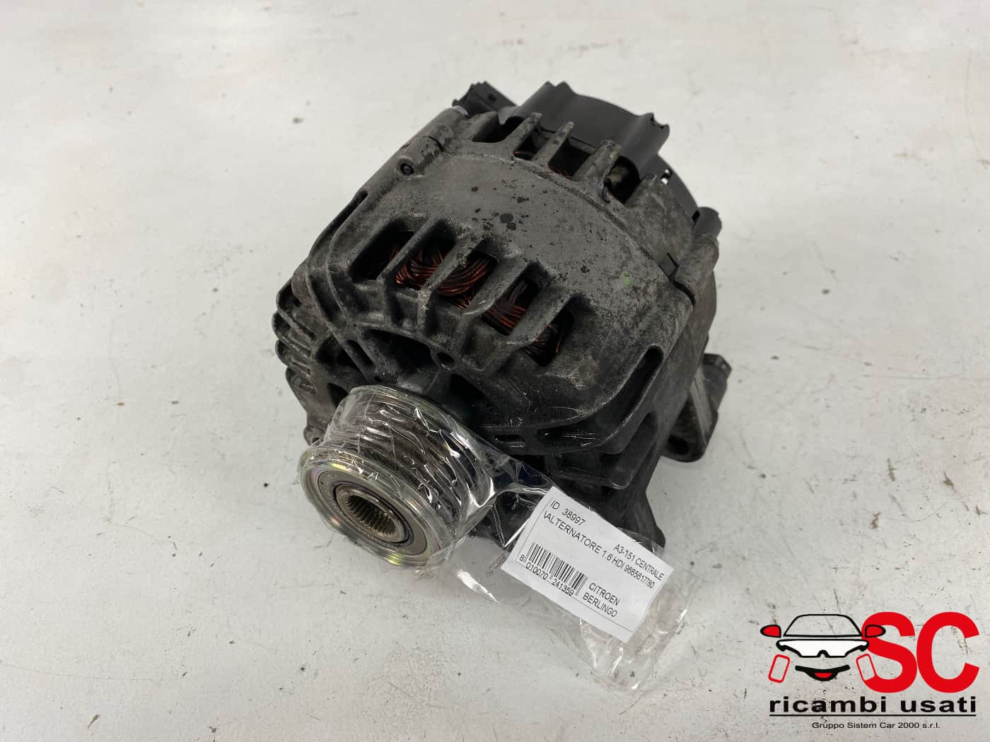 9665617780 9665617780 ALTERNATORE CITROEN Berlingo 2° Serie diesel