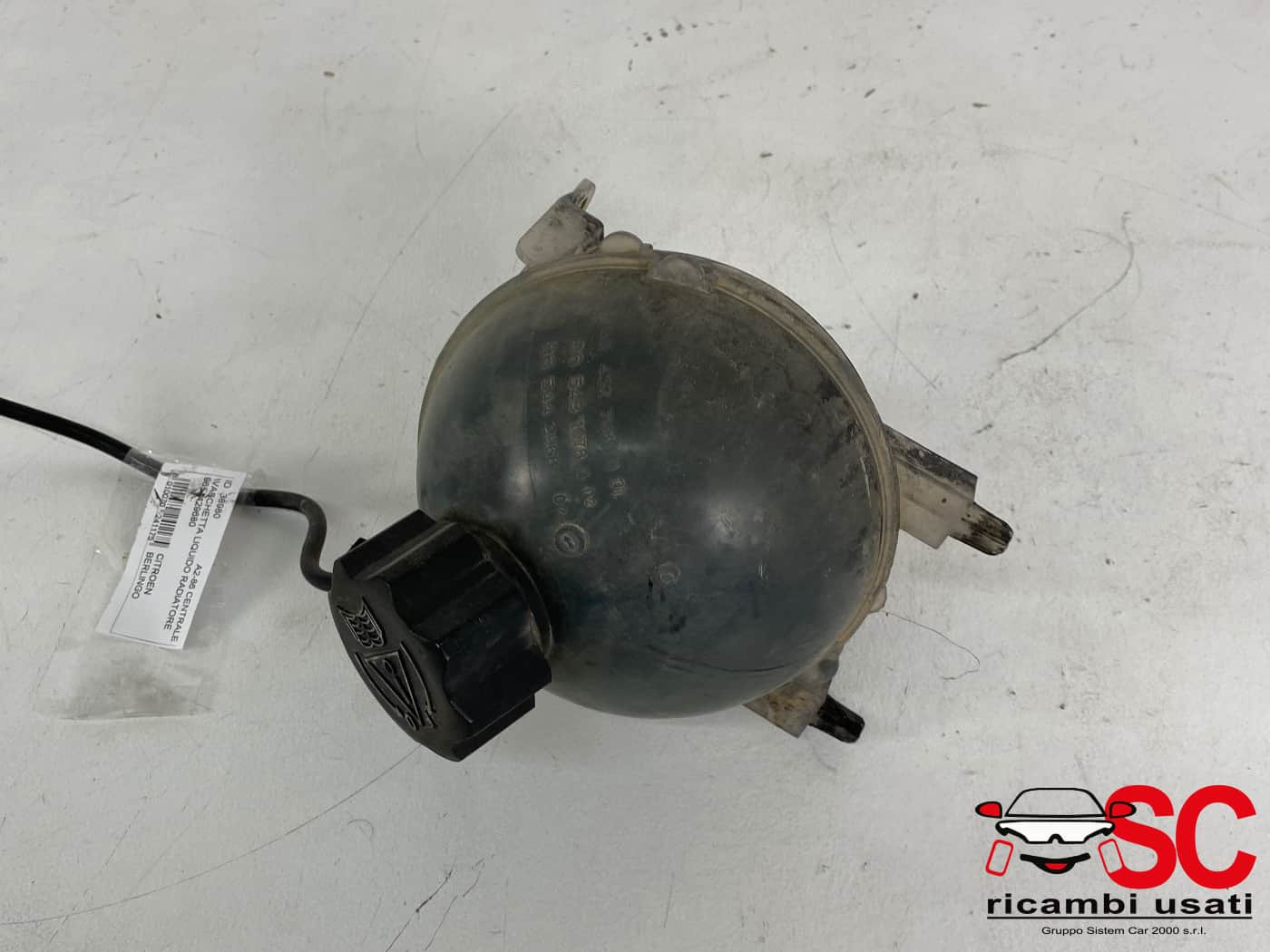 9654429680 9654429680 VASCHETTA LIQUIDO RADIATORE CITROEN Berlingo 2° Serie diesel