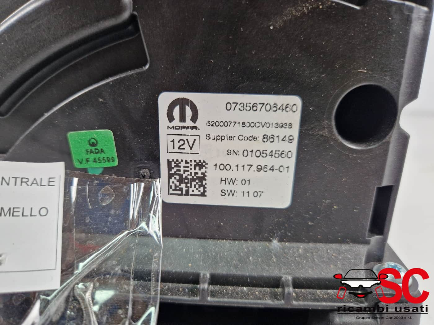 735670646 LEVA CAMBIO AUTOMATICO JEEP Renegade Serie diesel