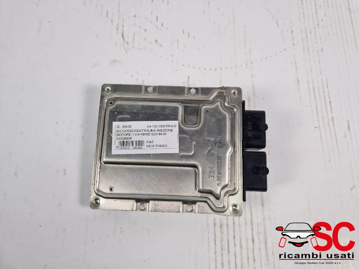 52218439 52218439 CENTRALINA MOTORE FIAT Panda 3° Serie hybrid