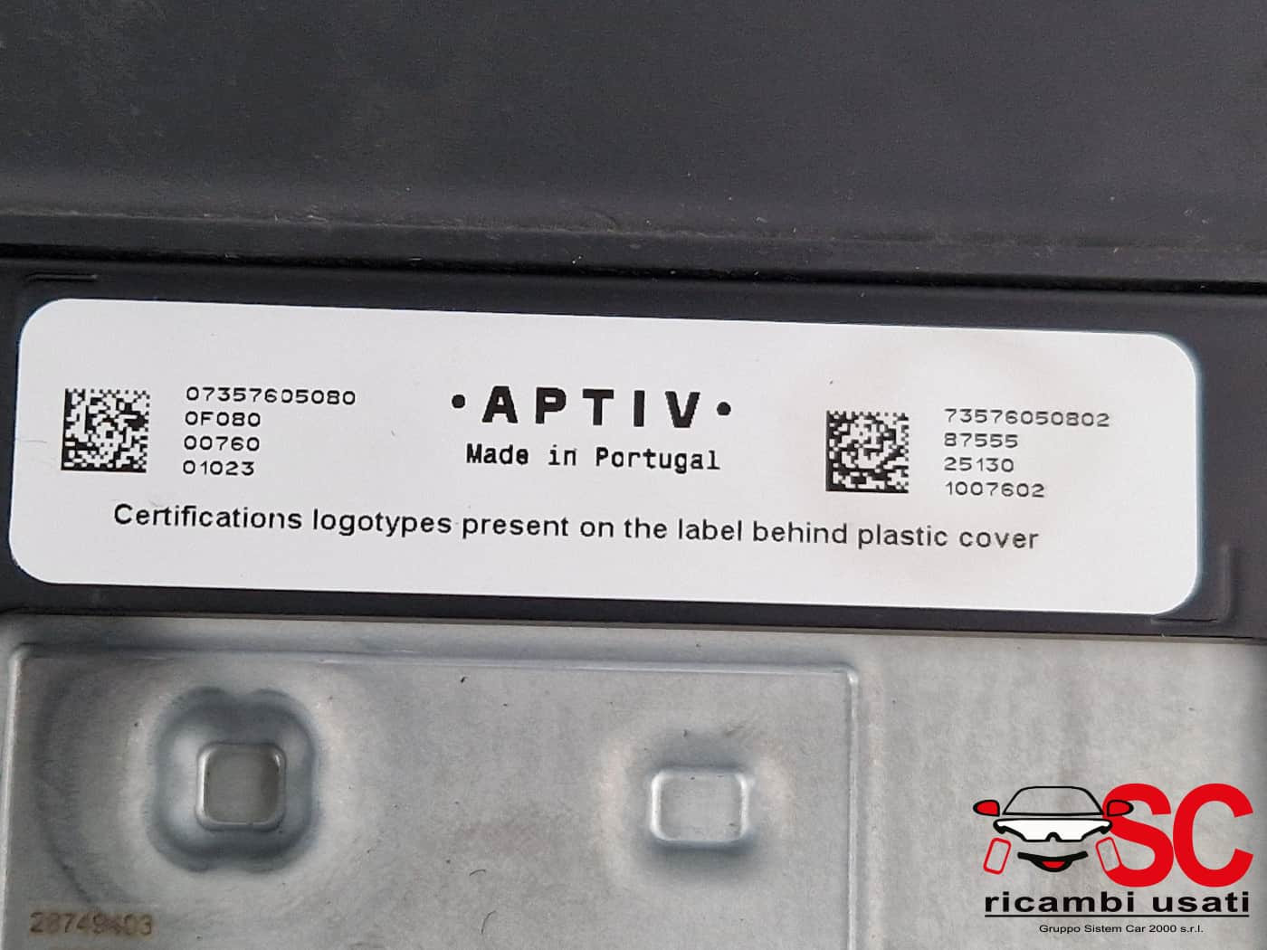 AUTORADIO FIAT Panda 3° Serie 735760508 (12>)