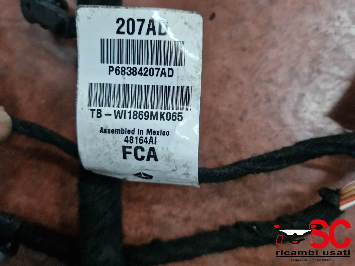 CABLAGGIO ELETTRICO CRUSCOTTO JEEP Compass Serie P68384207AD (16>)