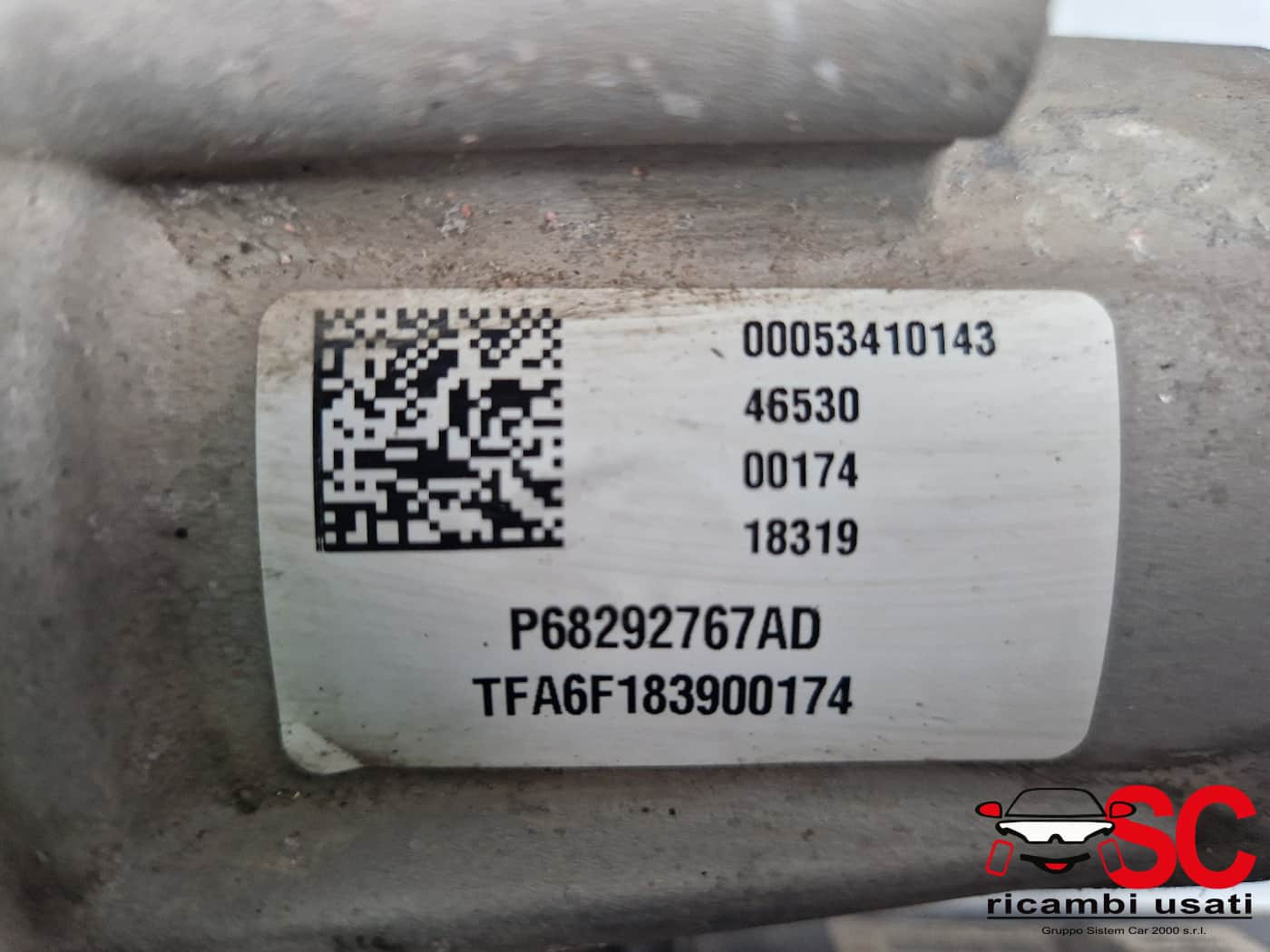 RIPARTITORE DI COPPIA/RIDUTTORE 4X4 JEEP Compass Serie P68292767AD diesel (16>)