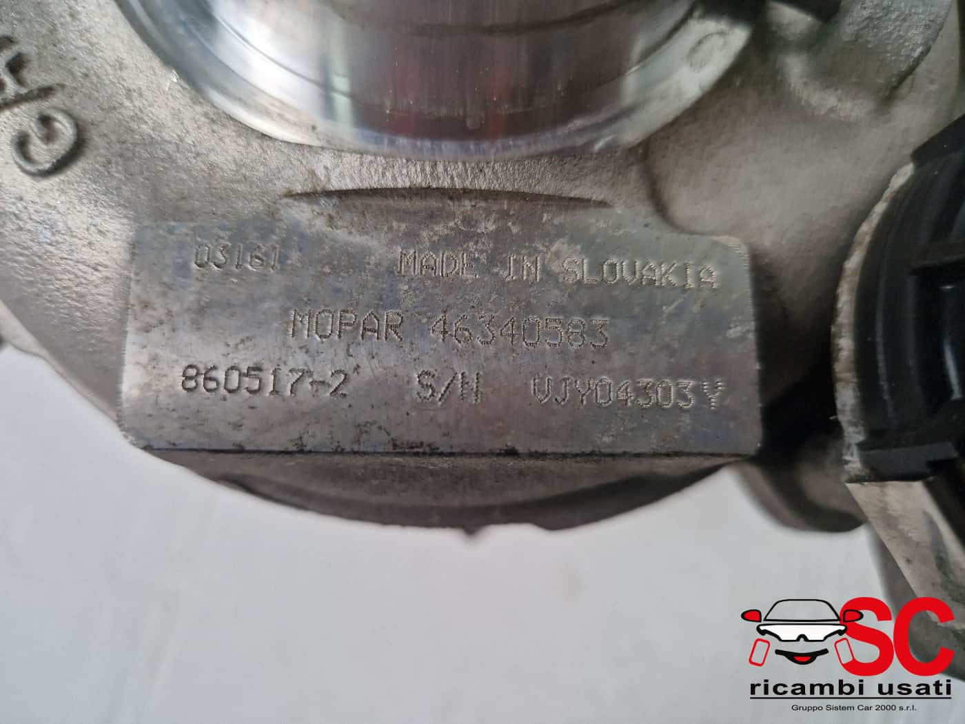 46340583 TURBINA JEEP Compass Serie diesel