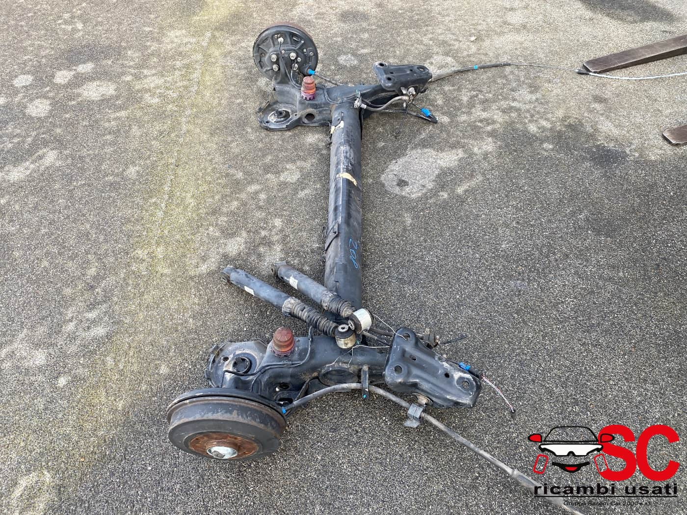 ASSALE POSTERIORE PEUGEOT 208 Serie 1607197380 diesel (12>19)