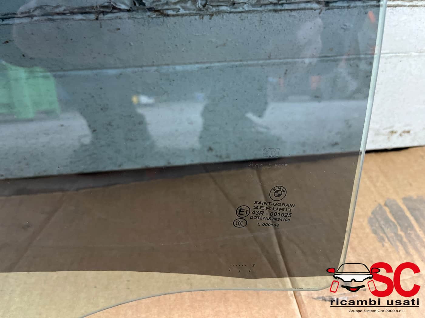 VETRO SCENDENTE POSTERIORE DESTRO BMW X3 2° Serie (10>)