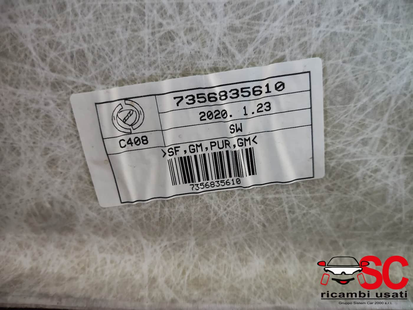 SOTTOTETTO CIELO IMPERIALE ABARTH 595 Serie (12>19)