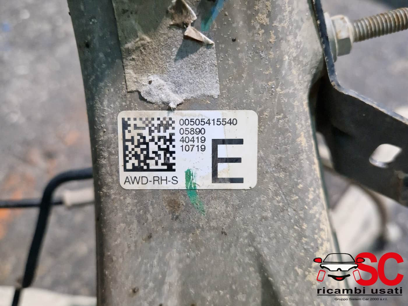 MONTANTE SOSPENSIONE ANT DX ALFA ROMEO Stelvio Serie (949_) 50541554 (16>)