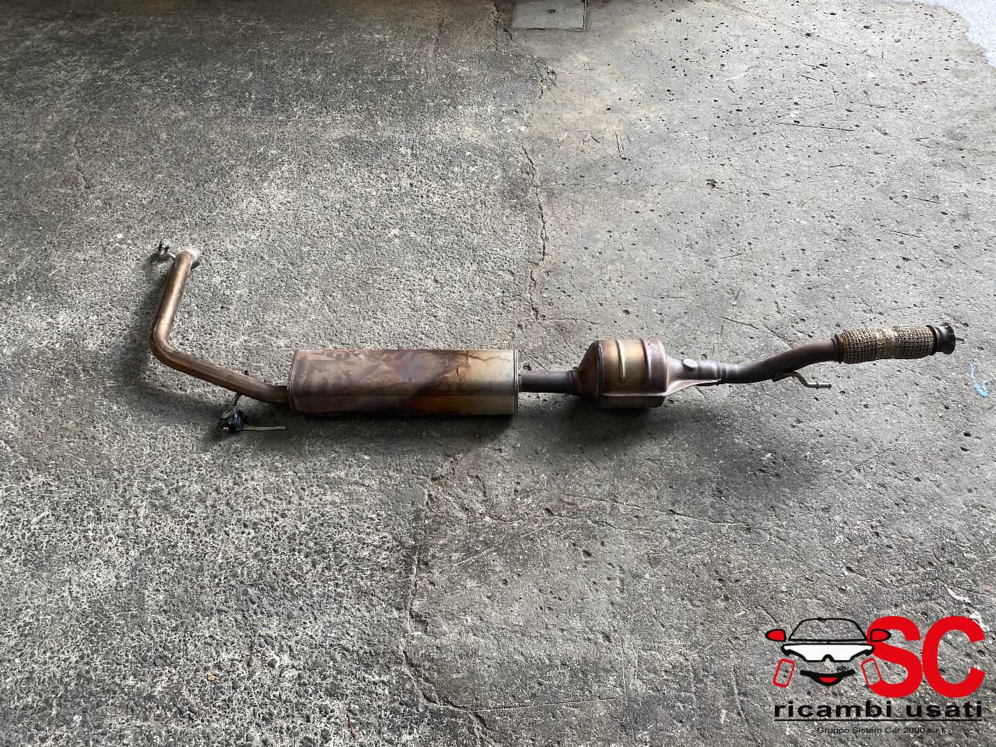 MARMITTA COMPLETA DI TERMINALE SCARICO DACIA Jogger Serie 208024992R (21>)