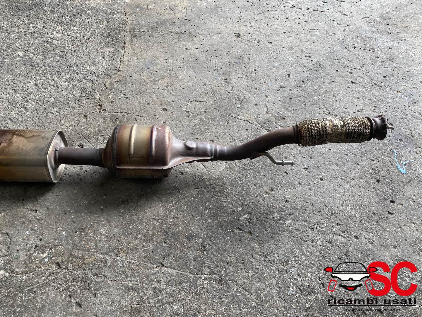 MARMITTA COMPLETA DI TERMINALE SCARICO DACIA Jogger Serie 208024992R (21>)