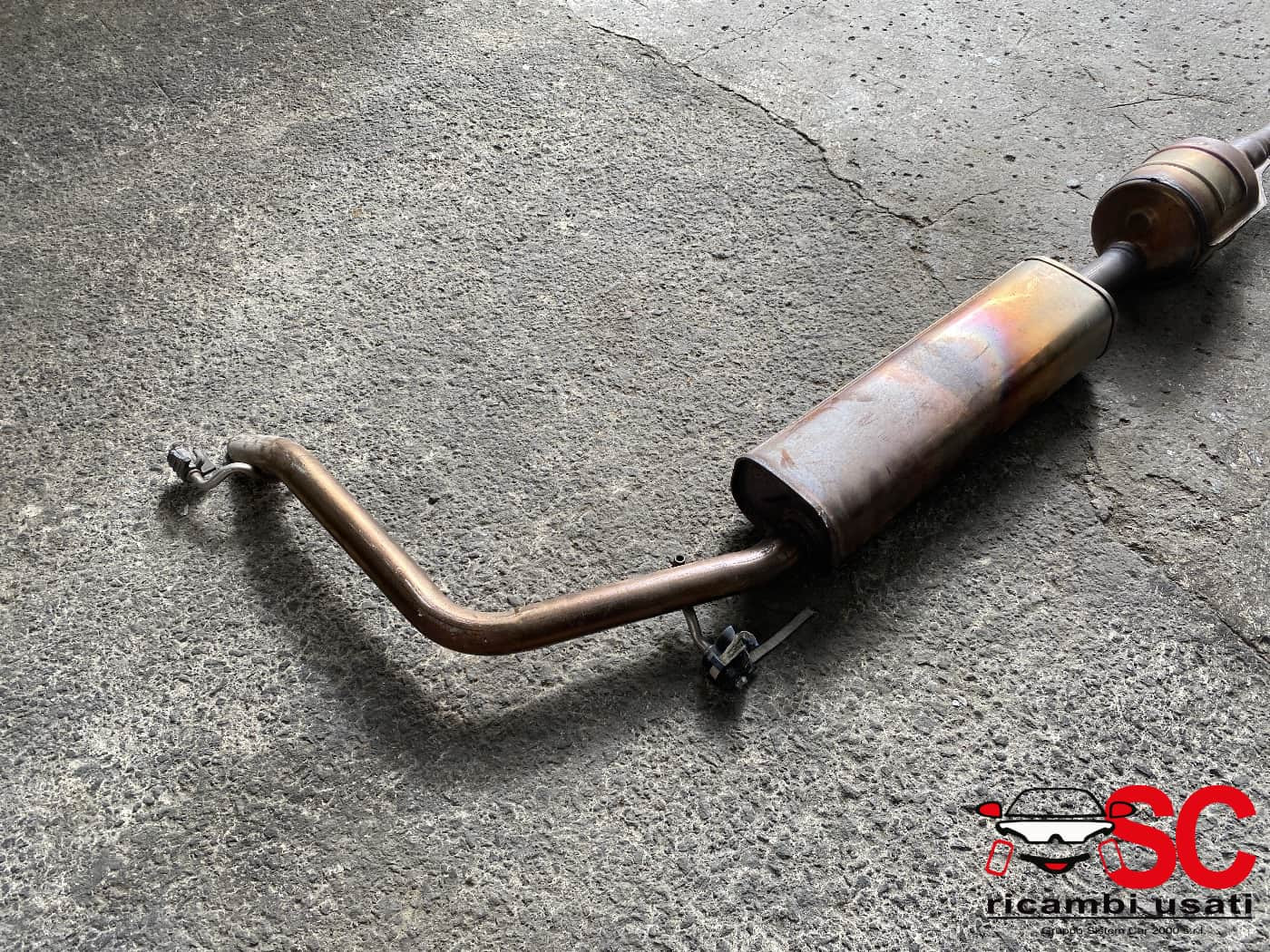 MARMITTA COMPLETA DI TERMINALE SCARICO DACIA Jogger Serie 208024992R (21>)