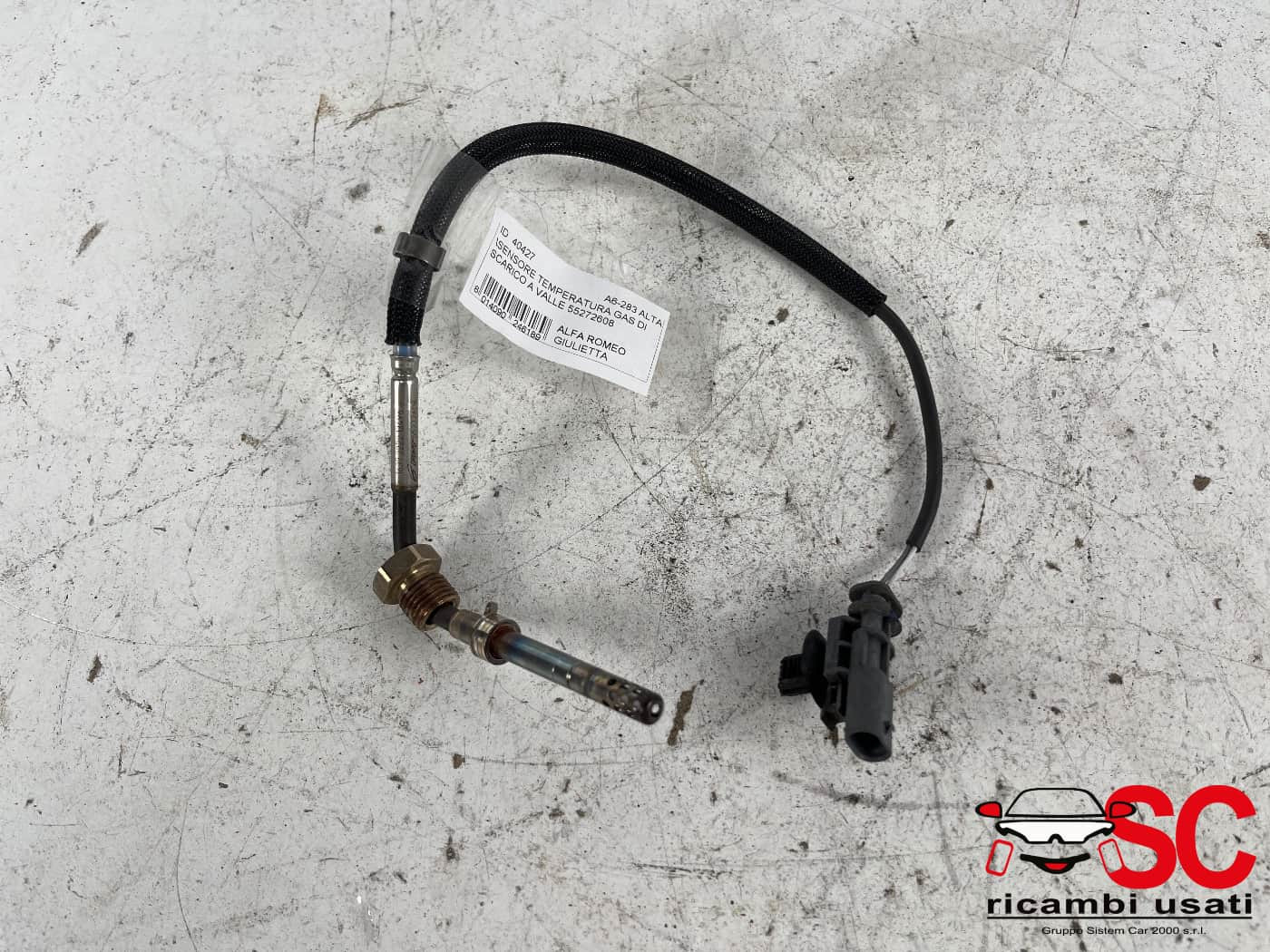 55272608 SENSORE DI TEMPERATURA GAS SCARICO ALFA ROMEO Giulietta Serie (940_) diesel