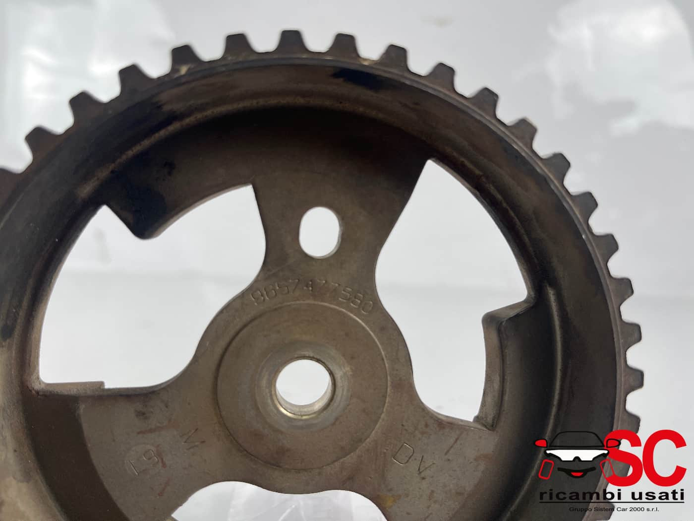 9657477580 9657477580 PULEGGIA ALBERO MOTORE CITROEN Berlingo 2° Serie diesel