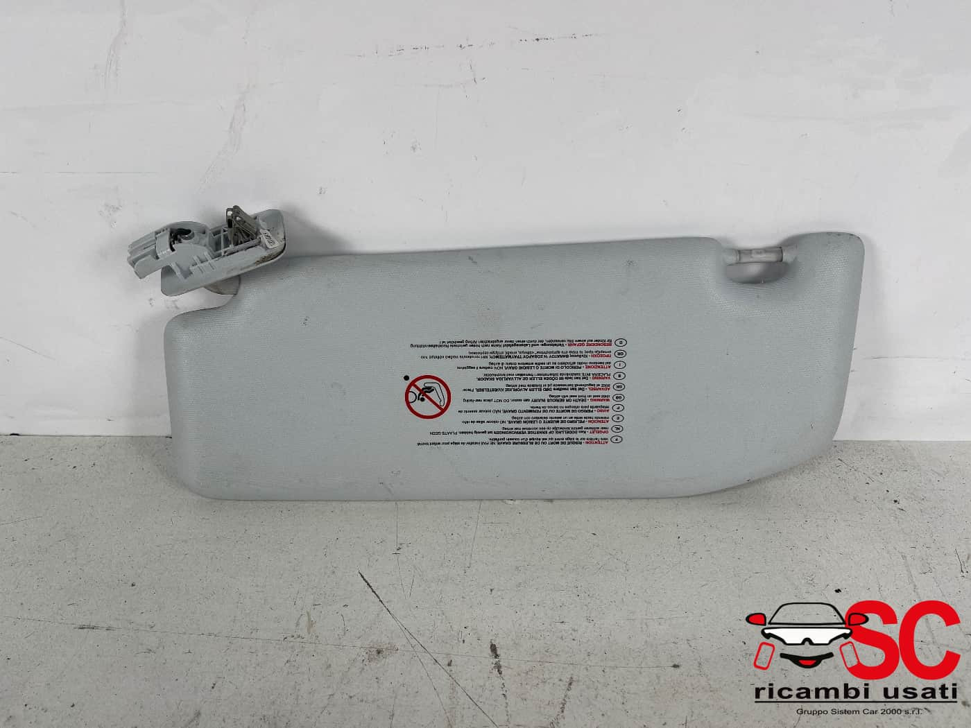 PARASOLE ALETTA LATO PASSEGGERO PEUGEOT 208 Serie (12>19)