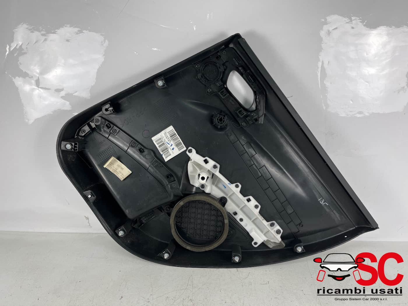 PANNELLO INTERNO PORTIERA POST SX PEUGEOT 208 Serie 96763550ZD (12>19)