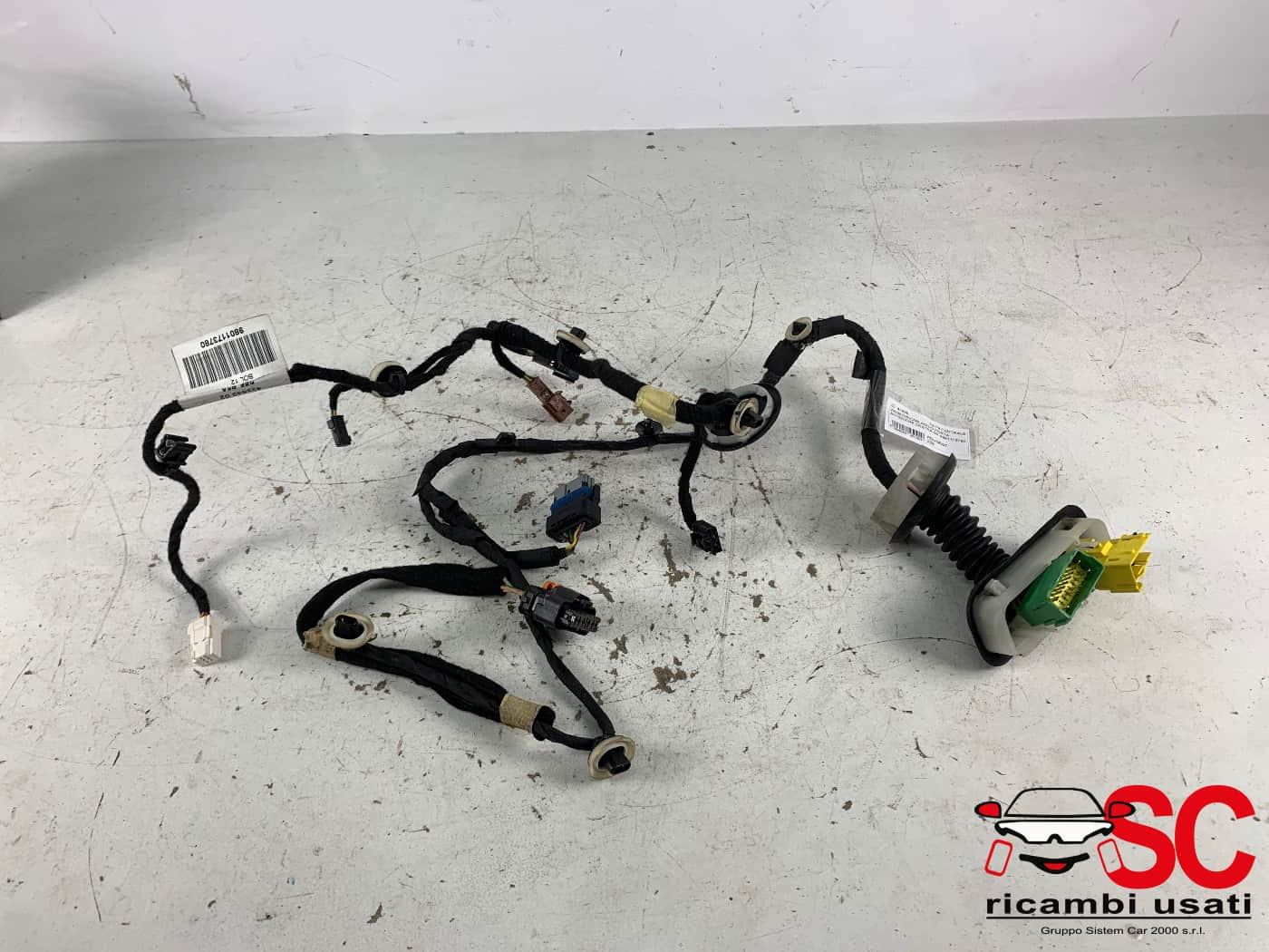 CABLAGGIO PORTA ANTERIORE DESTRA PEUGEOT 208 Serie 9801173780 (12>19)