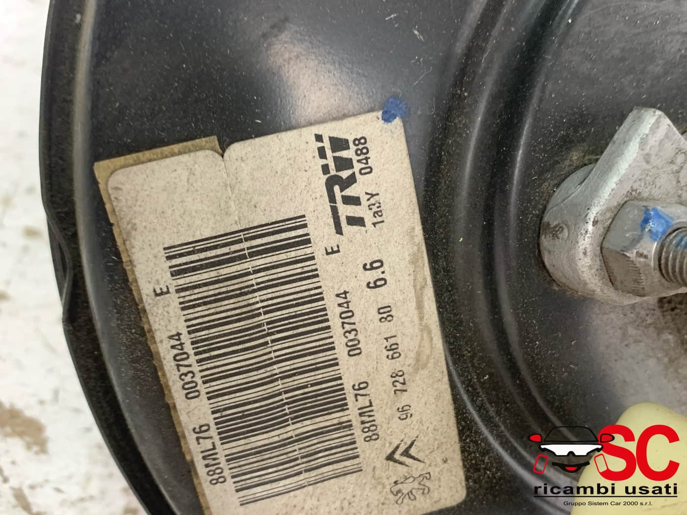 9672866180 SERVOFRENO PEUGEOT 208 Serie diesel