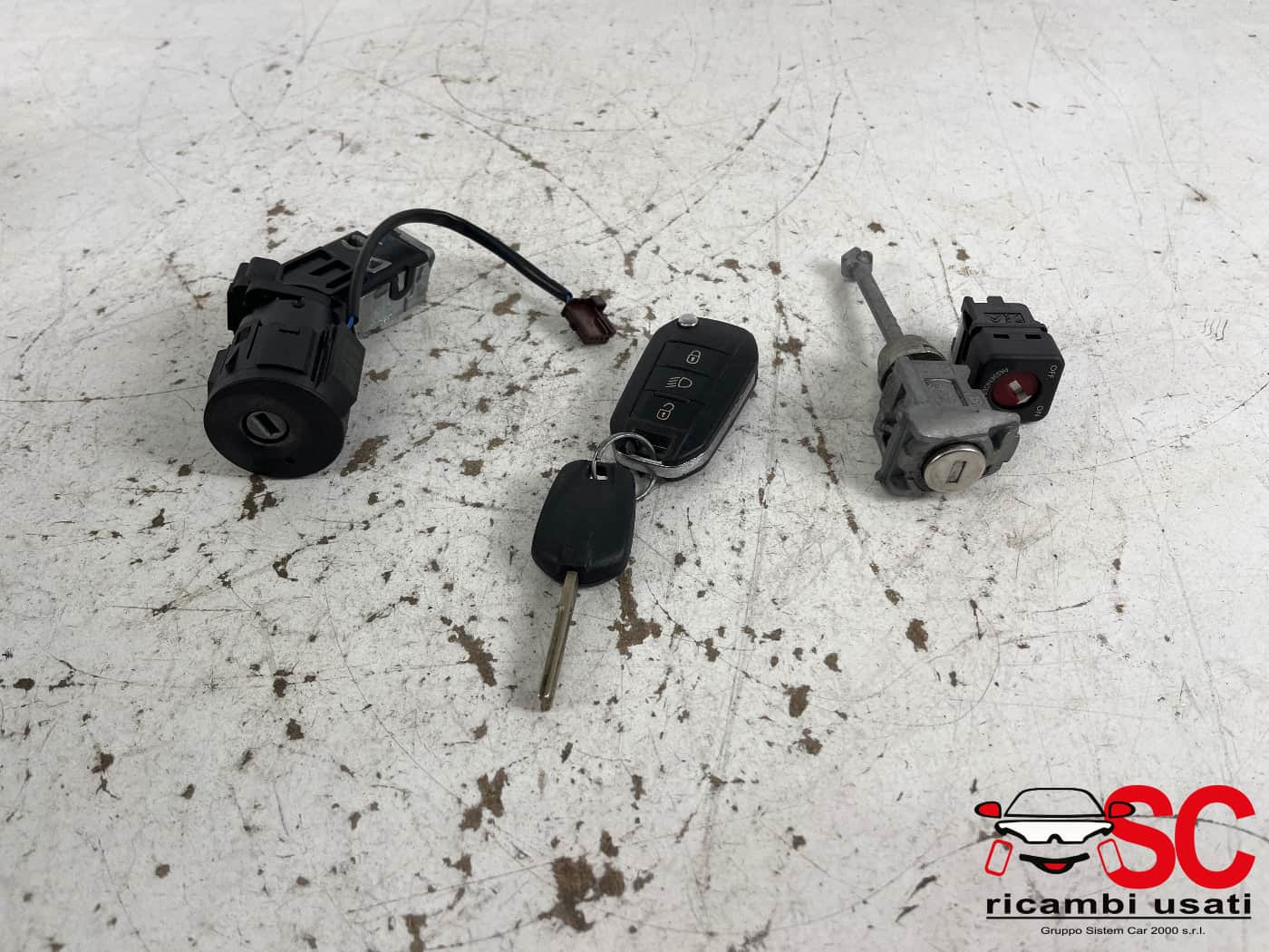 96762547 96762547 BLOCCHETTO ACCENSIONE CON CHIAVE PIU PEUGEOT 208 Serie diesel