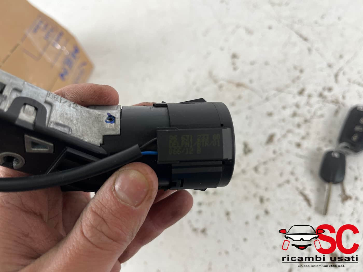 96762547 96762547 BLOCCHETTO ACCENSIONE CON CHIAVE PIU PEUGEOT 208 Serie diesel