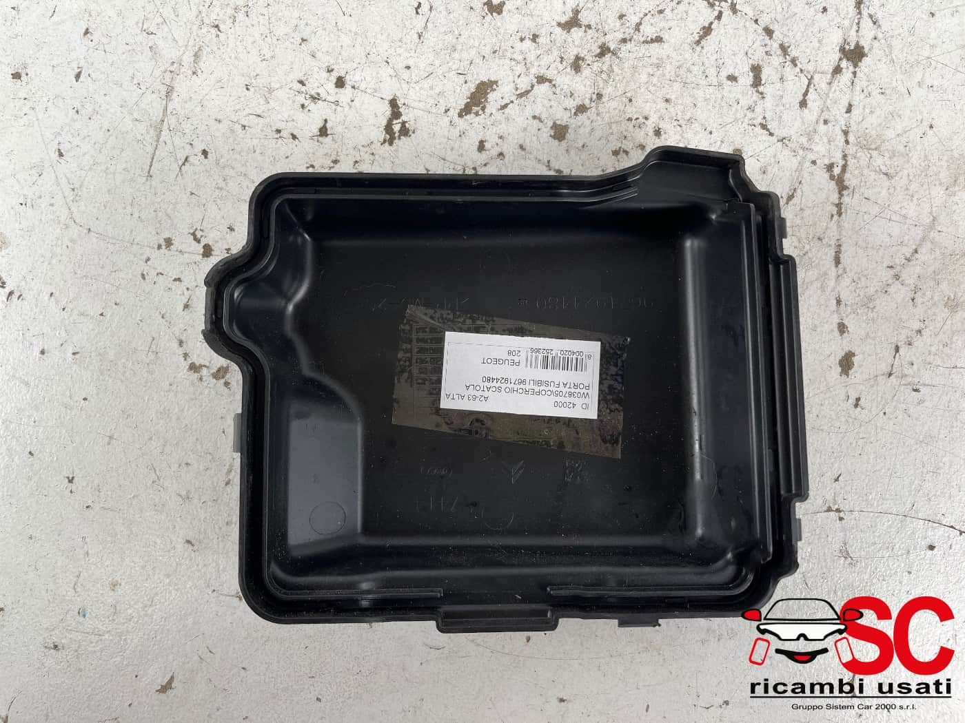9671924480 9671924480 SCATOLA PORTA FUSIBILI PEUGEOT 208 Serie diesel