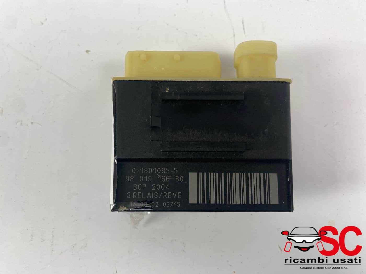 9801916680 CENTRALINA PRERISCALDAMENTO CANDELETTE PEUGEOT 3008 Serie diesel
