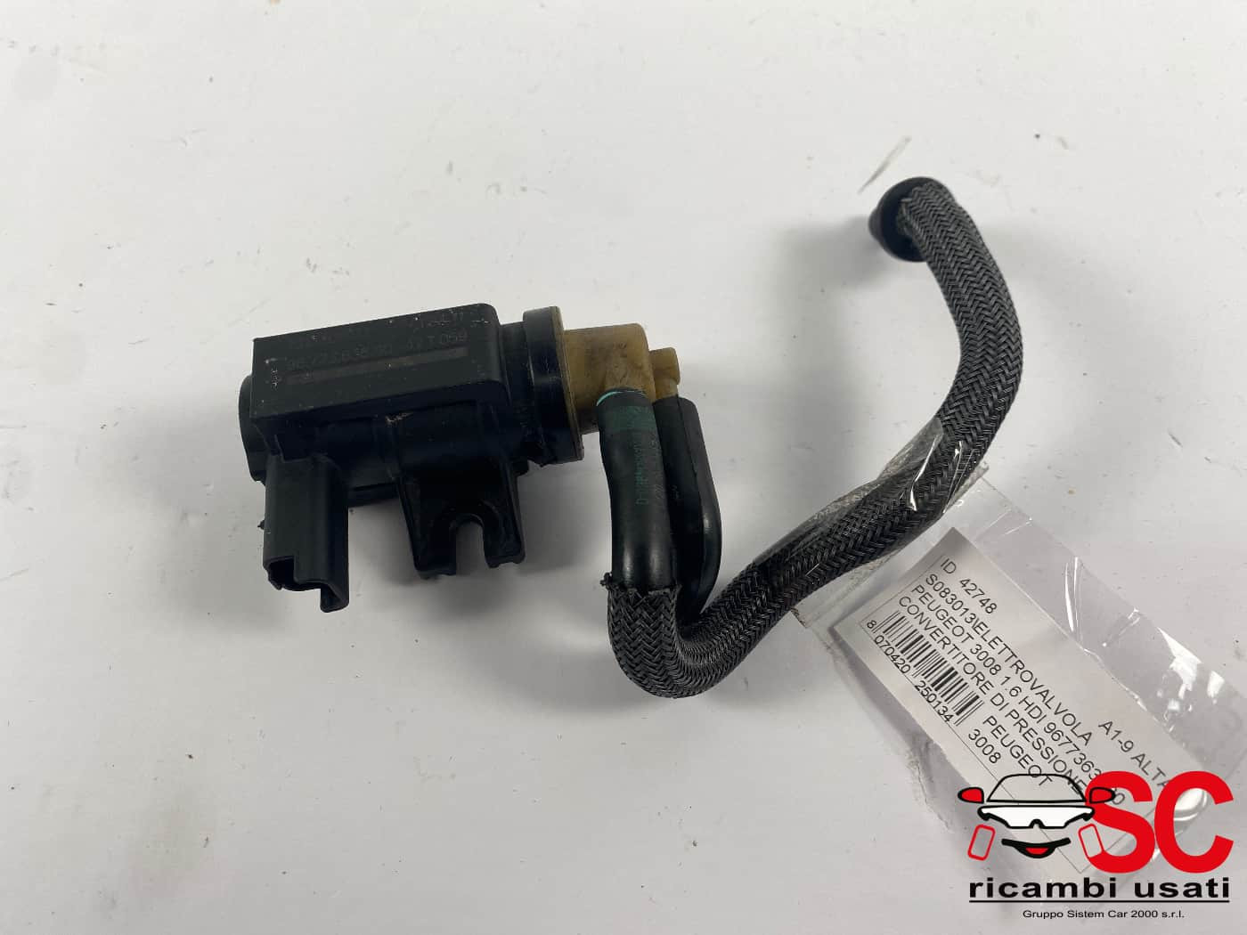 9677363880 9677363880 ELETTROVALVOLA CONVERTITORE DI PRESSIONE PEUGEOT 3008 Serie diesel
