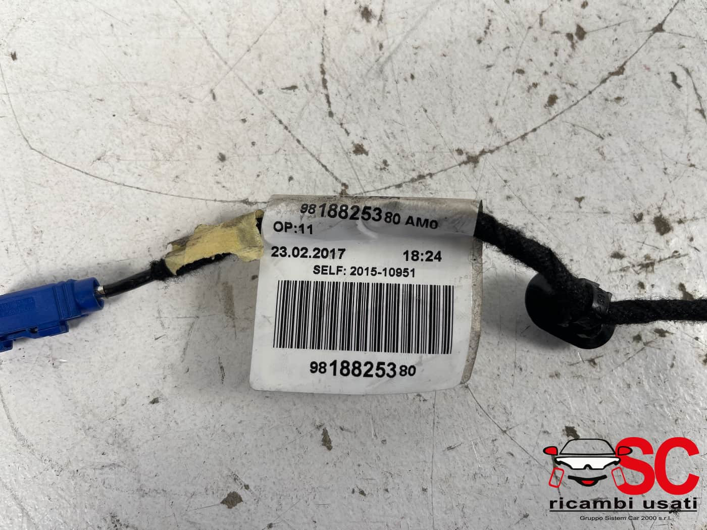 9818825780 9818825780 CABLAGGIO PEUGEOT 3008 Serie diesel