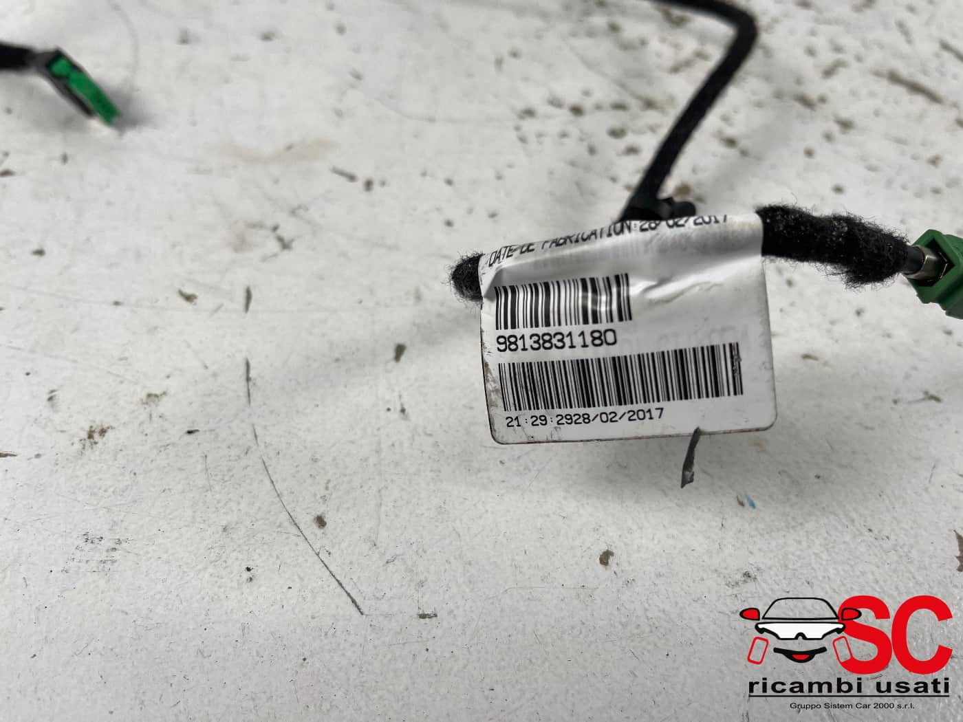 9818825780 9818825780 CABLAGGIO PEUGEOT 3008 Serie diesel