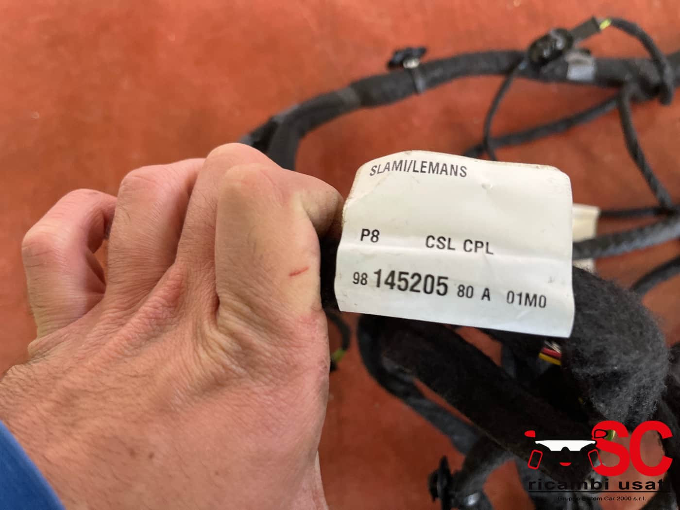 CABLAGGIO ELETTRICO CRUSCOTTO PEUGEOT 3008 Serie 9814520580 (16>23)