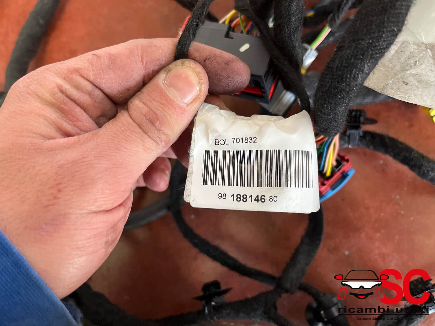 CABLAGGIO ELETTRICO CRUSCOTTO PEUGEOT 3008 Serie 9814520580 (16>23)