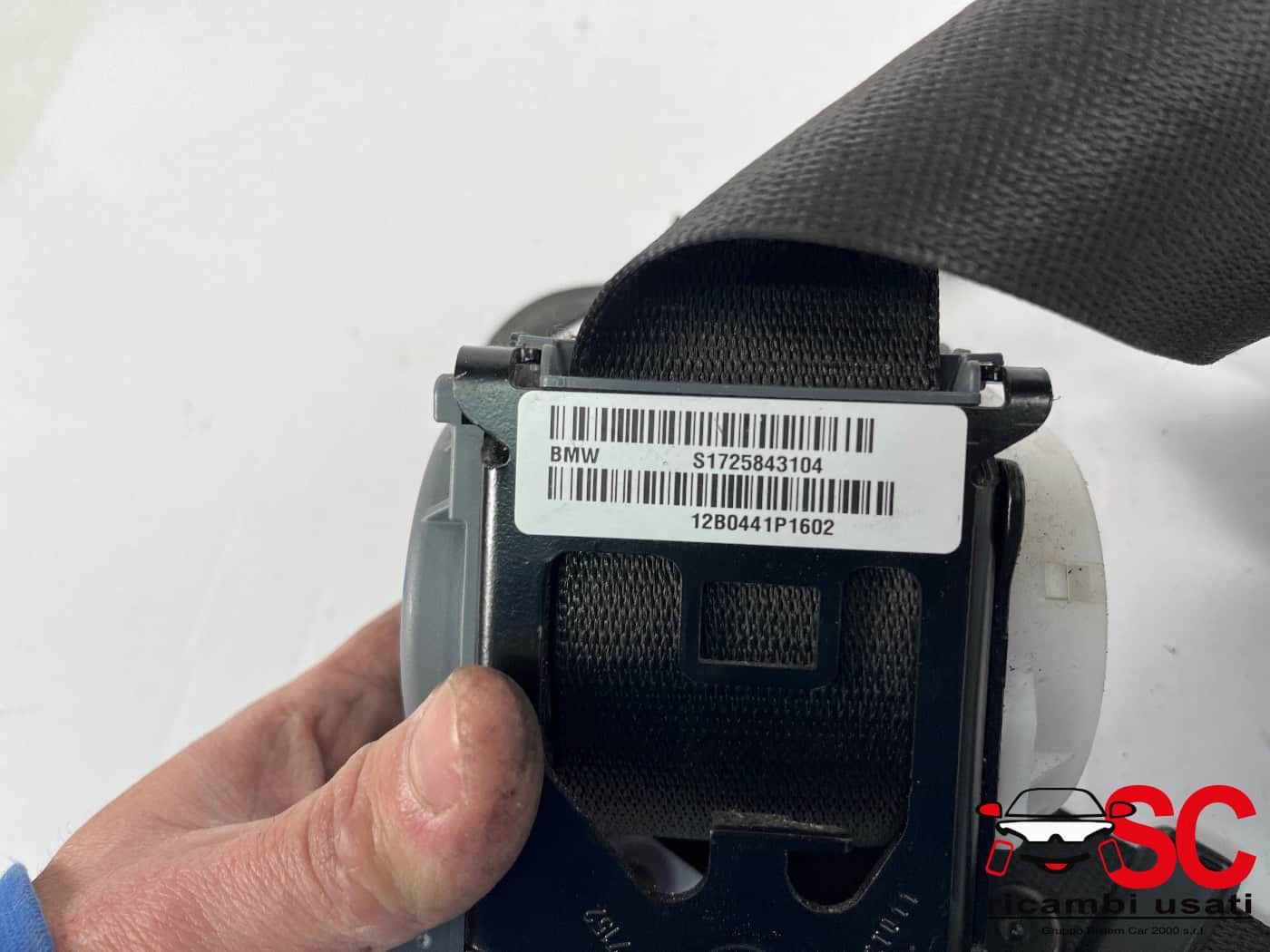 CINTURA DI SICUREZZA ANTERIORE SINISTRA BMW X3 2° Serie 72117258431 (10>)