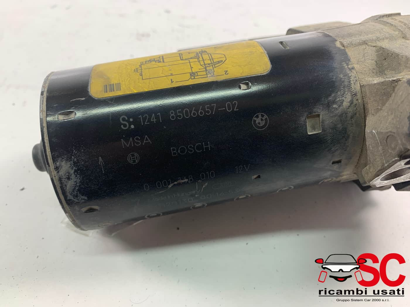 12418506657 MOTORINO AVVIAMENTO BMW X3 2° Serie diesel