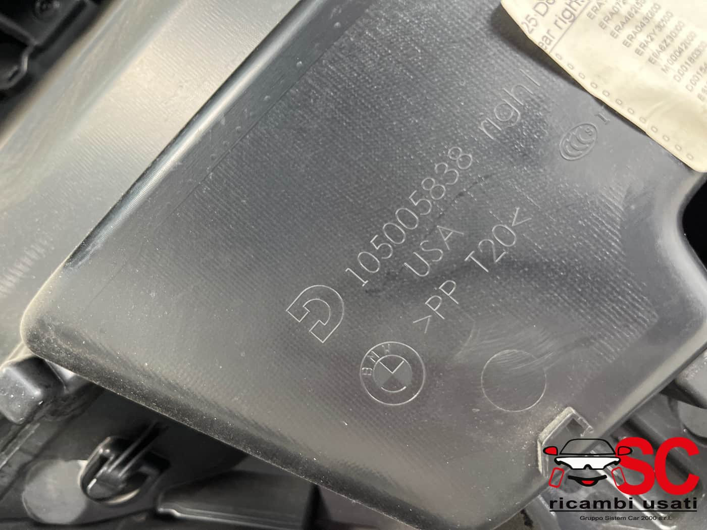 PANNELLO INTERNO PORTIERA POST DX BMW X3 2° Serie 105005838 (10>)