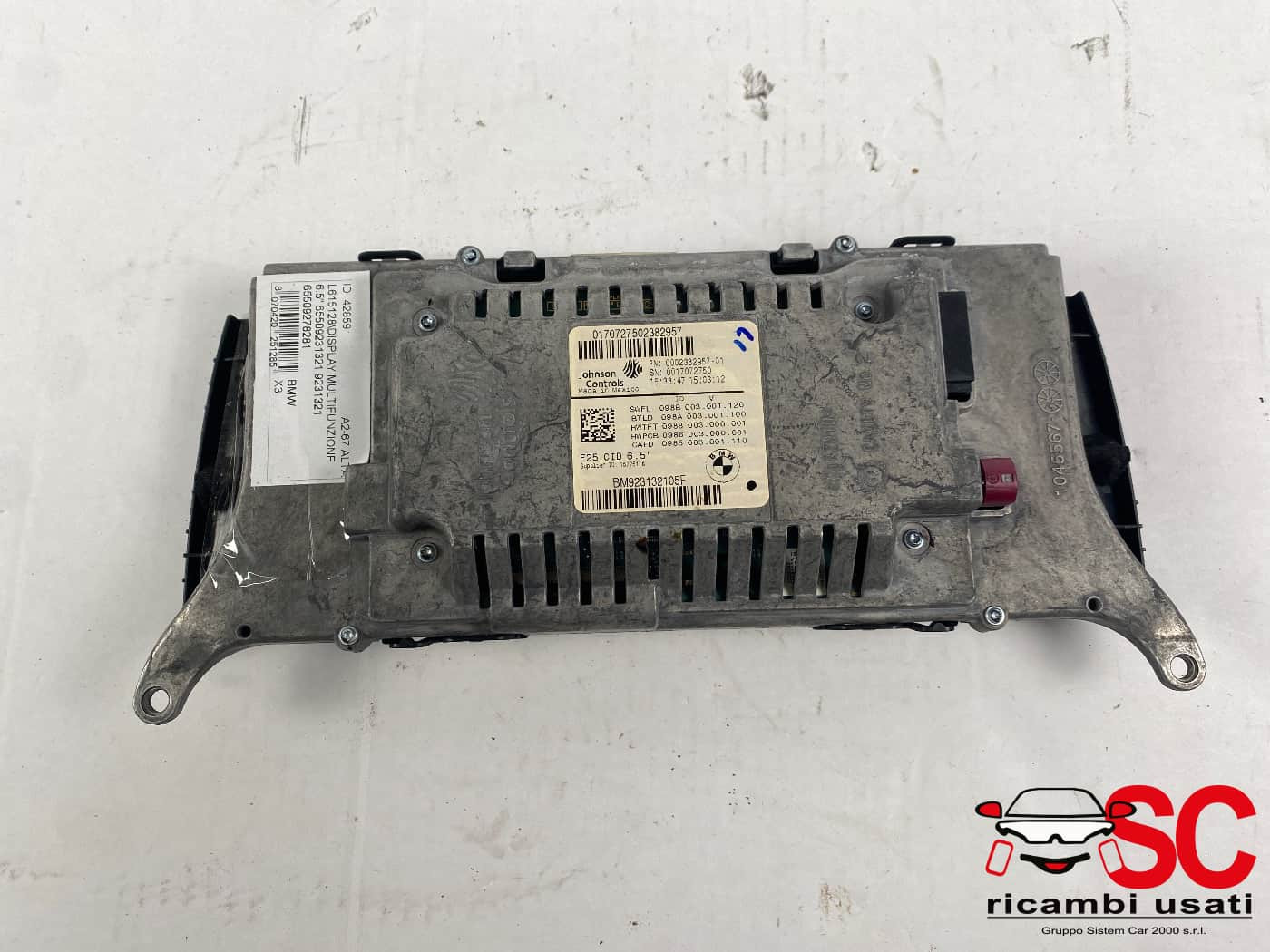 DISPLAY BMW X3 2° Serie 9231321 (10>)