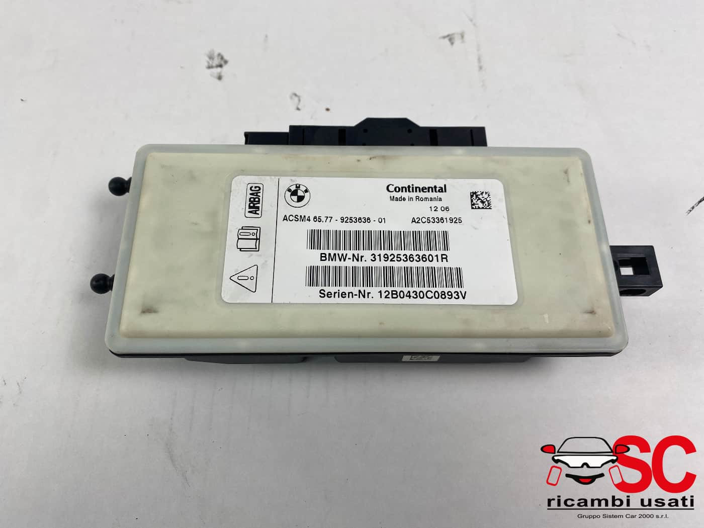 CENTRALINA AIRBAG BMW X3 2° Serie 65779253636 (10>)