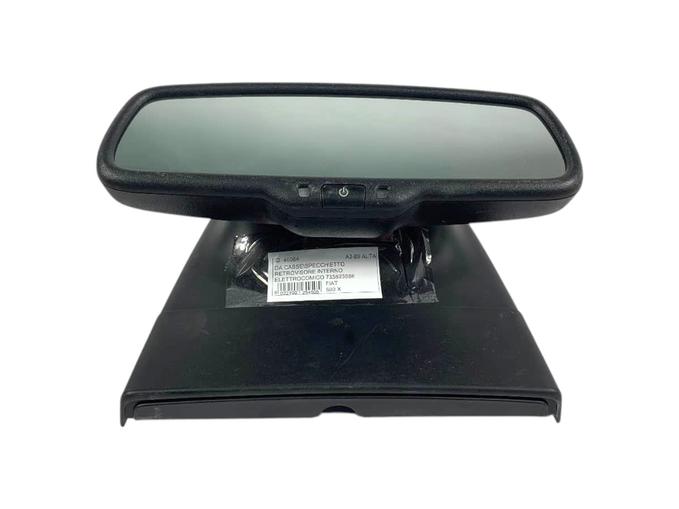 SPECCHIETTO RETROVISORE INTERNO FIAT 500 X Serie 735623086 (15>)