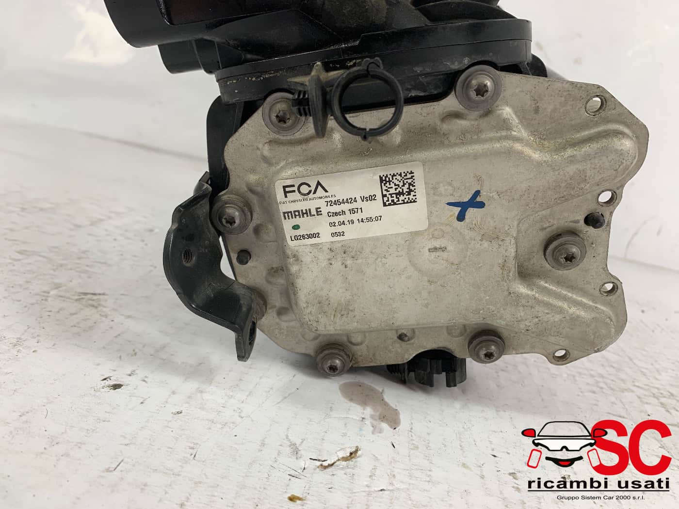 72454424 72454424 COLLETTORE ASPIRAZIONE FIAT 500 X Serie benzina