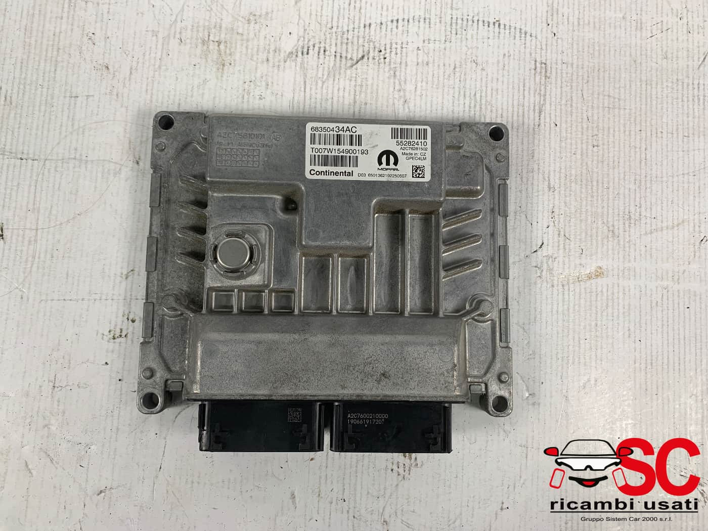 55282410 55282410 CENTRALINA MOTORE FIAT 500 X Serie benzina