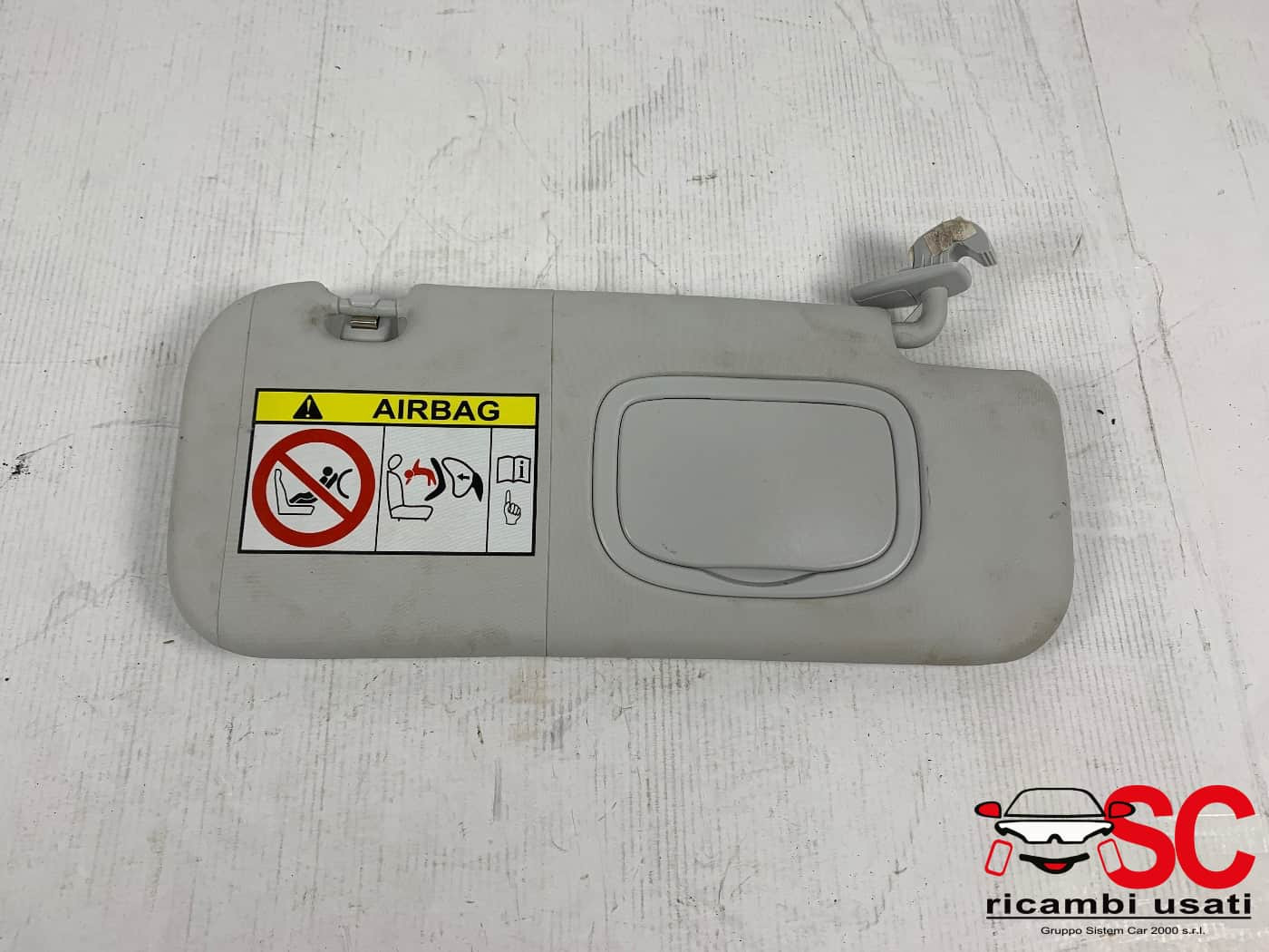 PARASOLE ALETTA LATO PASSEGGERO FIAT 500 X Serie (15>)