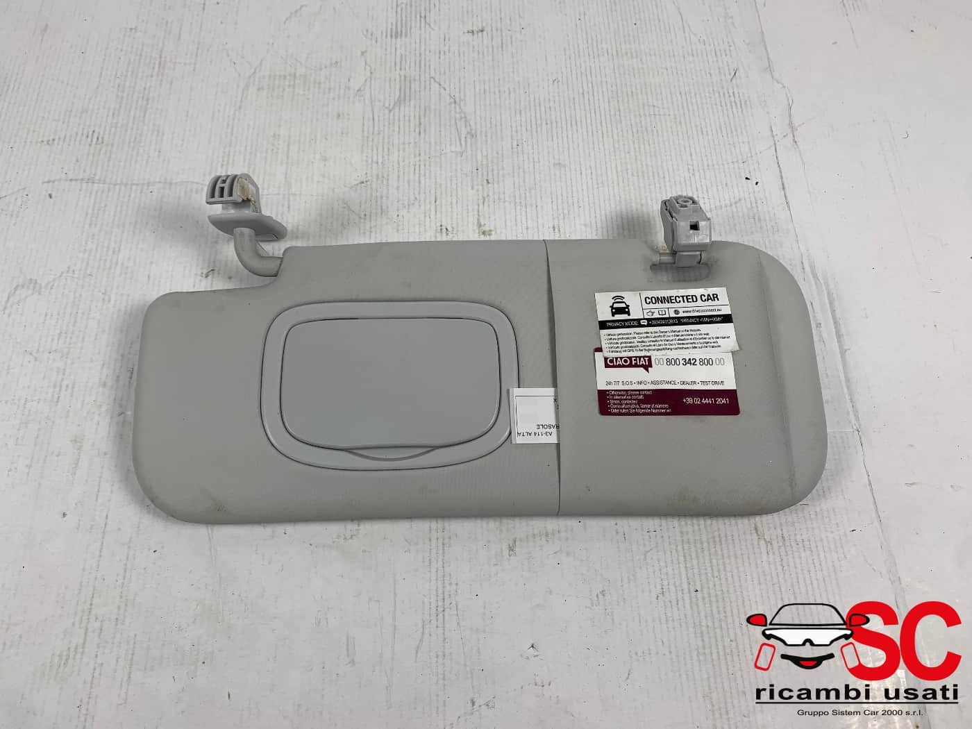 PARASOLE ALETTA ANTERIORE SX FIAT 500 X Serie (15>)