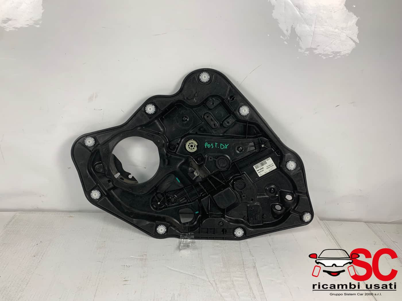 MECCANISMO ALZAVETRO POST. DX FIAT 500 X Serie 52070480 (15>)