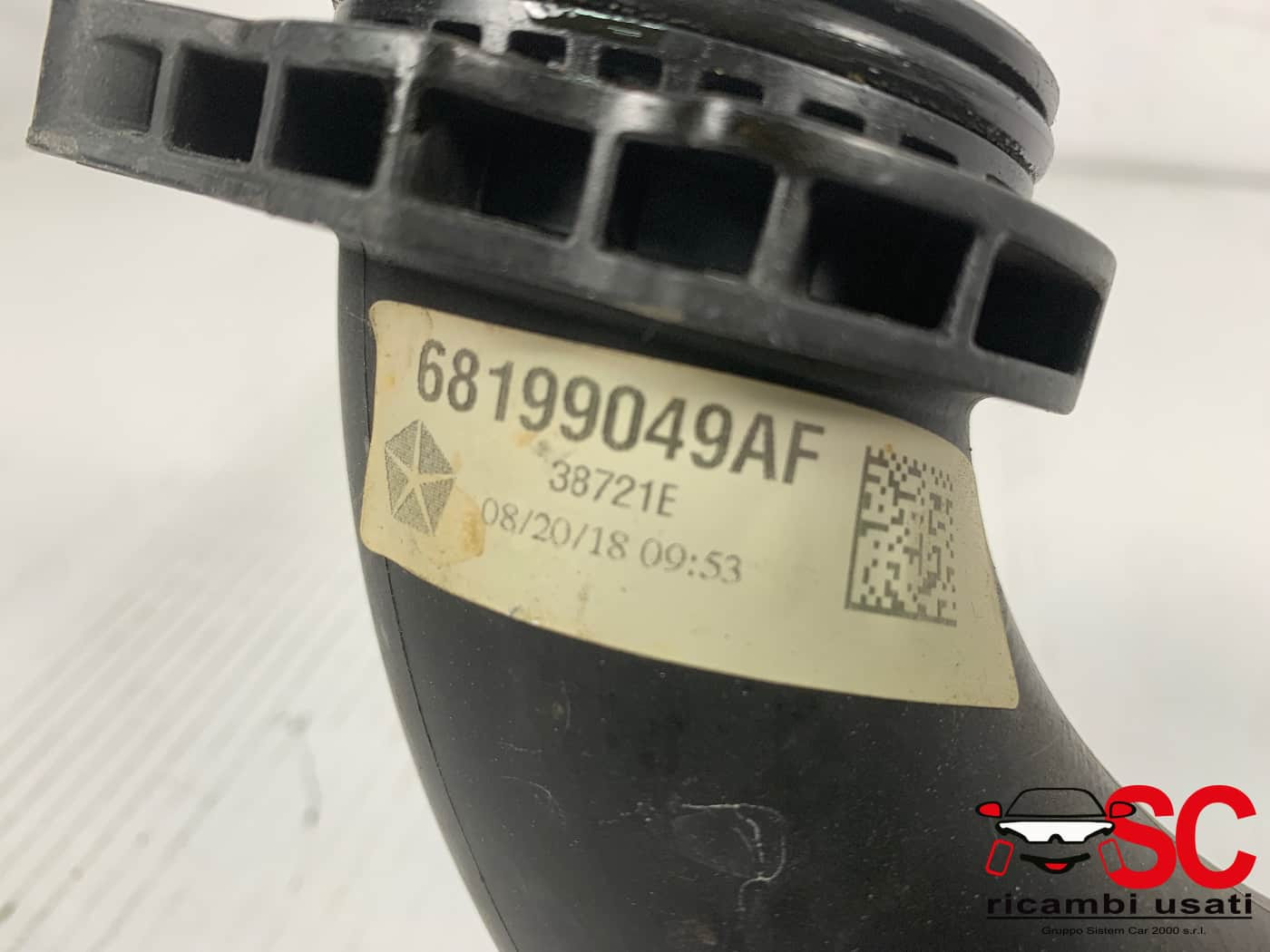 68199049AF 68199049AF TUBO INTERCOOLER JEEP Cherokee 6° Serie diesel
