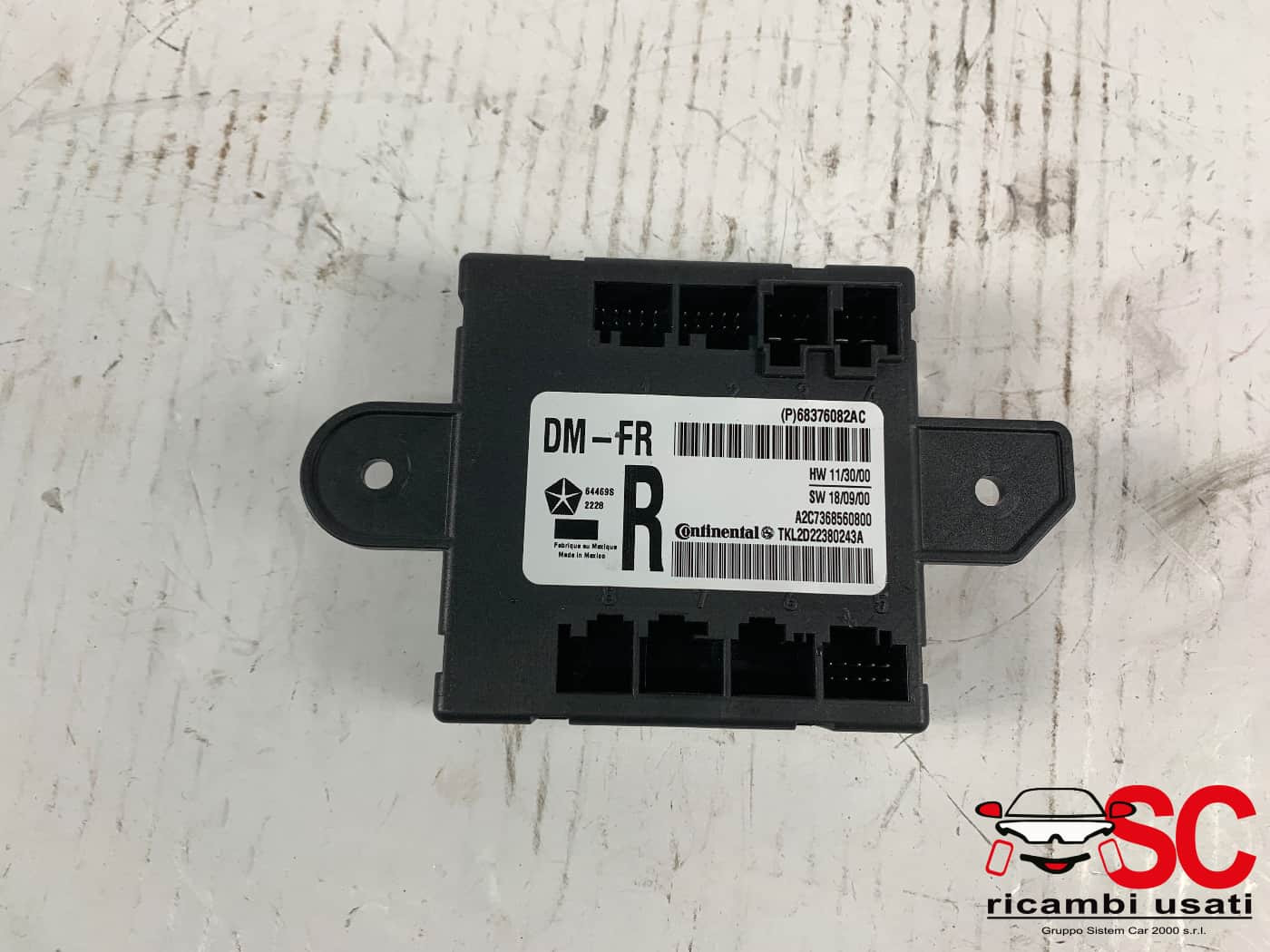 CENTRALINA PORTA DX PASSEGGERO JEEP Cherokee 6° Serie P68376082AC (13>)