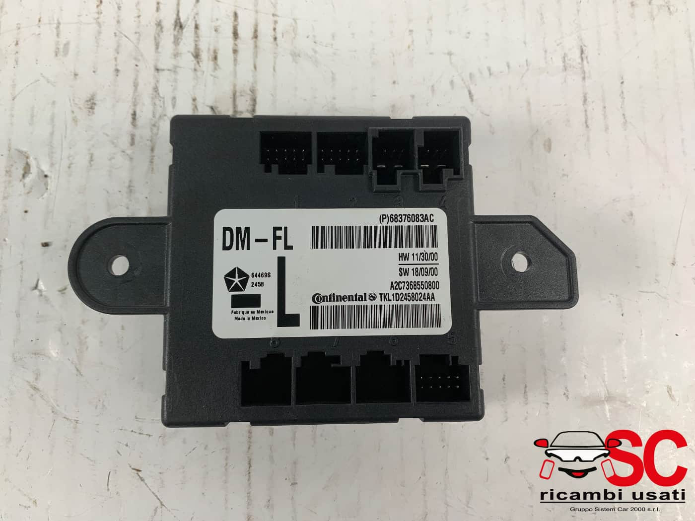 CENTRALINA PORTA SX GUIDA JEEP Cherokee 6° Serie P68376083AC (13>)