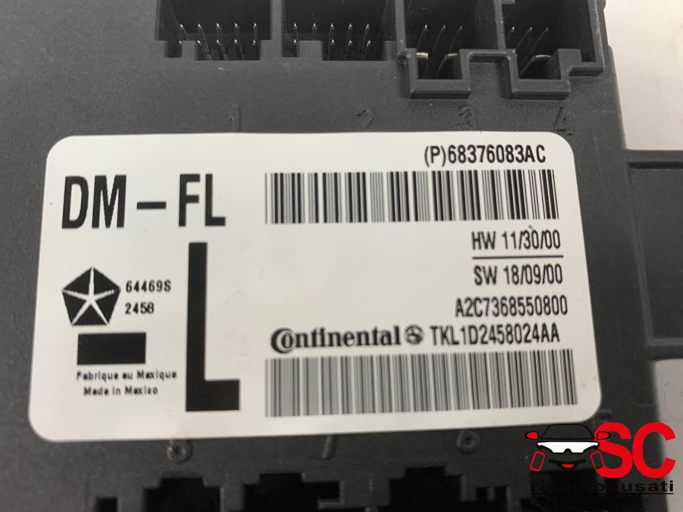 CENTRALINA PORTA SX GUIDA JEEP Cherokee 6° Serie P68376083AC (13>)