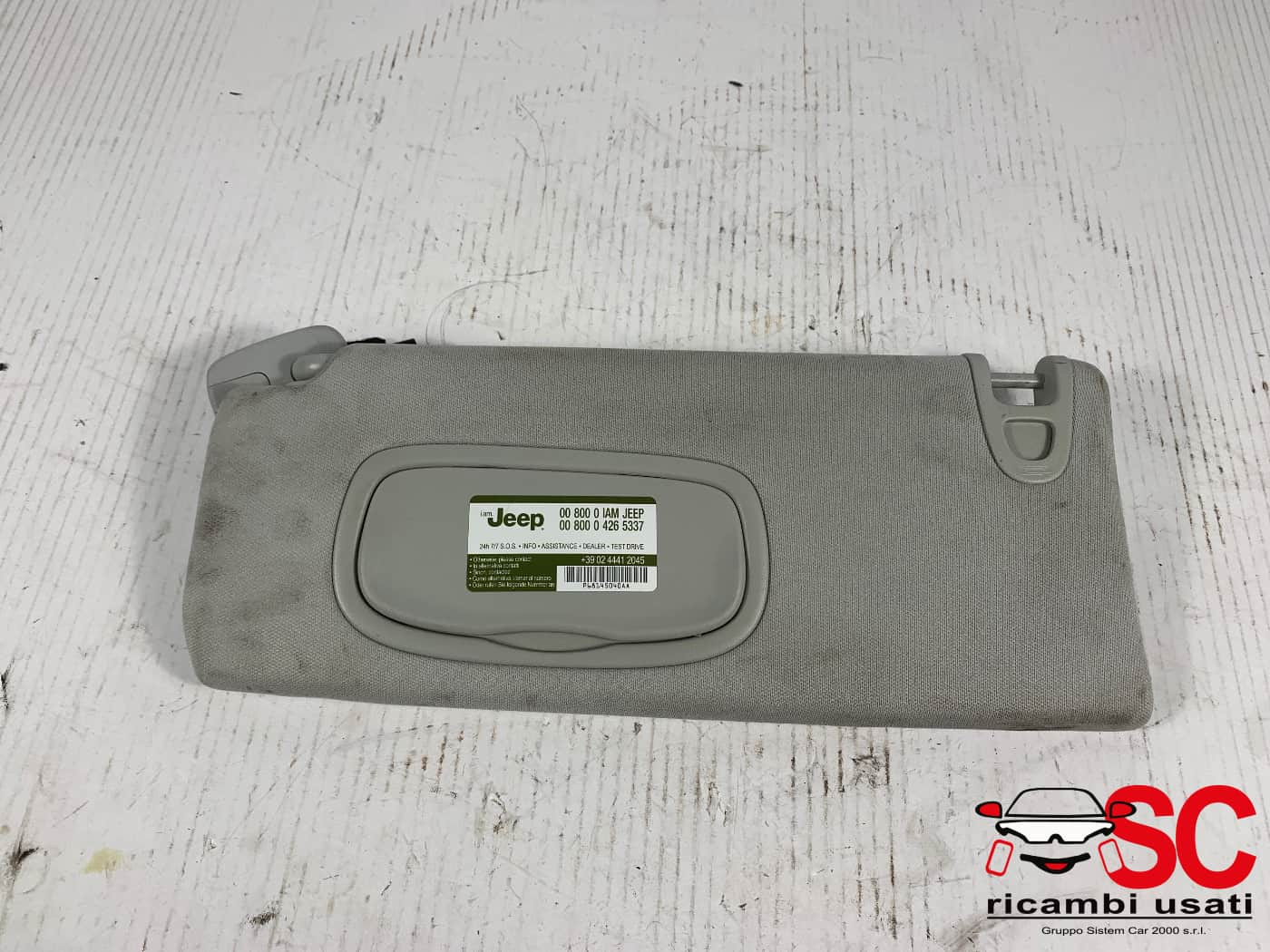 PARASOLE ALETTA ANTERIORE SX JEEP Cherokee 6° Serie (13>)
