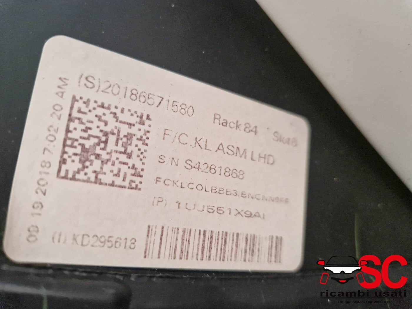 TUNNEL CONSOLLE CENTRALE JEEP Cherokee 6° Serie (13>)