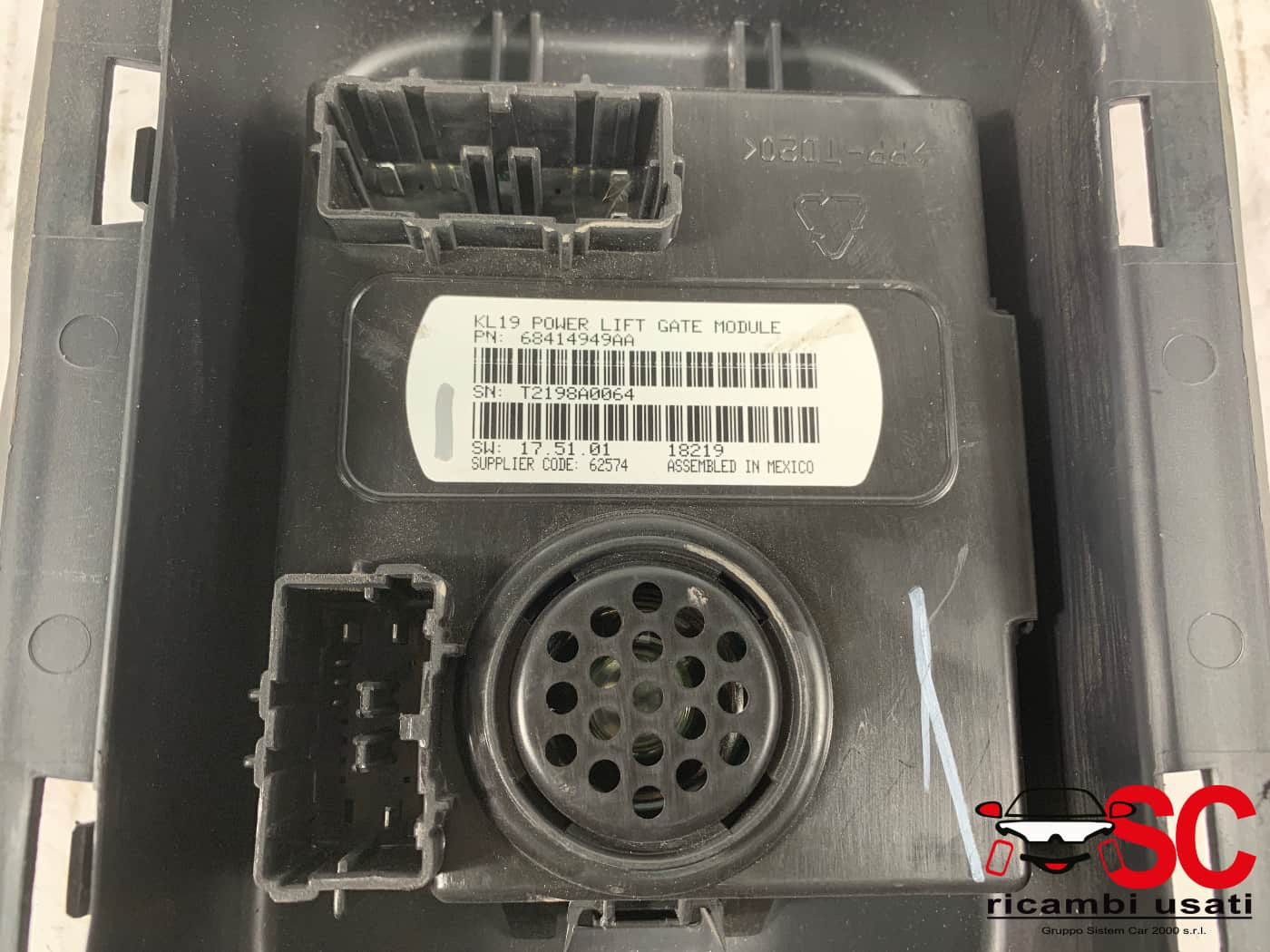 CENTRALINA PORTELLONE POSTERIORE JEEP Cherokee 6° Serie 68414949AA (13>)