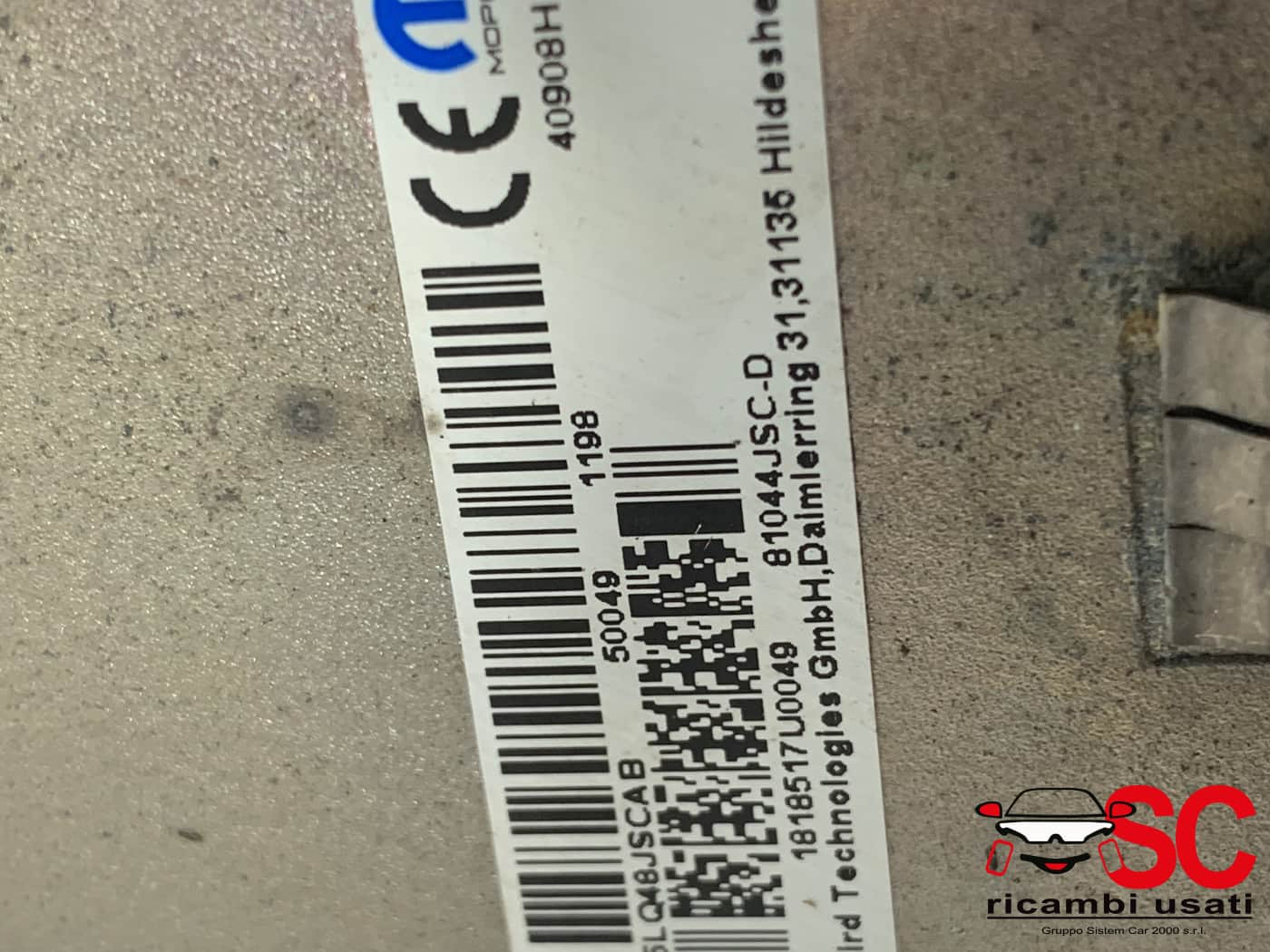 ANTENNA AUTORADIO JEEP Cherokee 6° Serie P5LQ48JSCAB (13>)