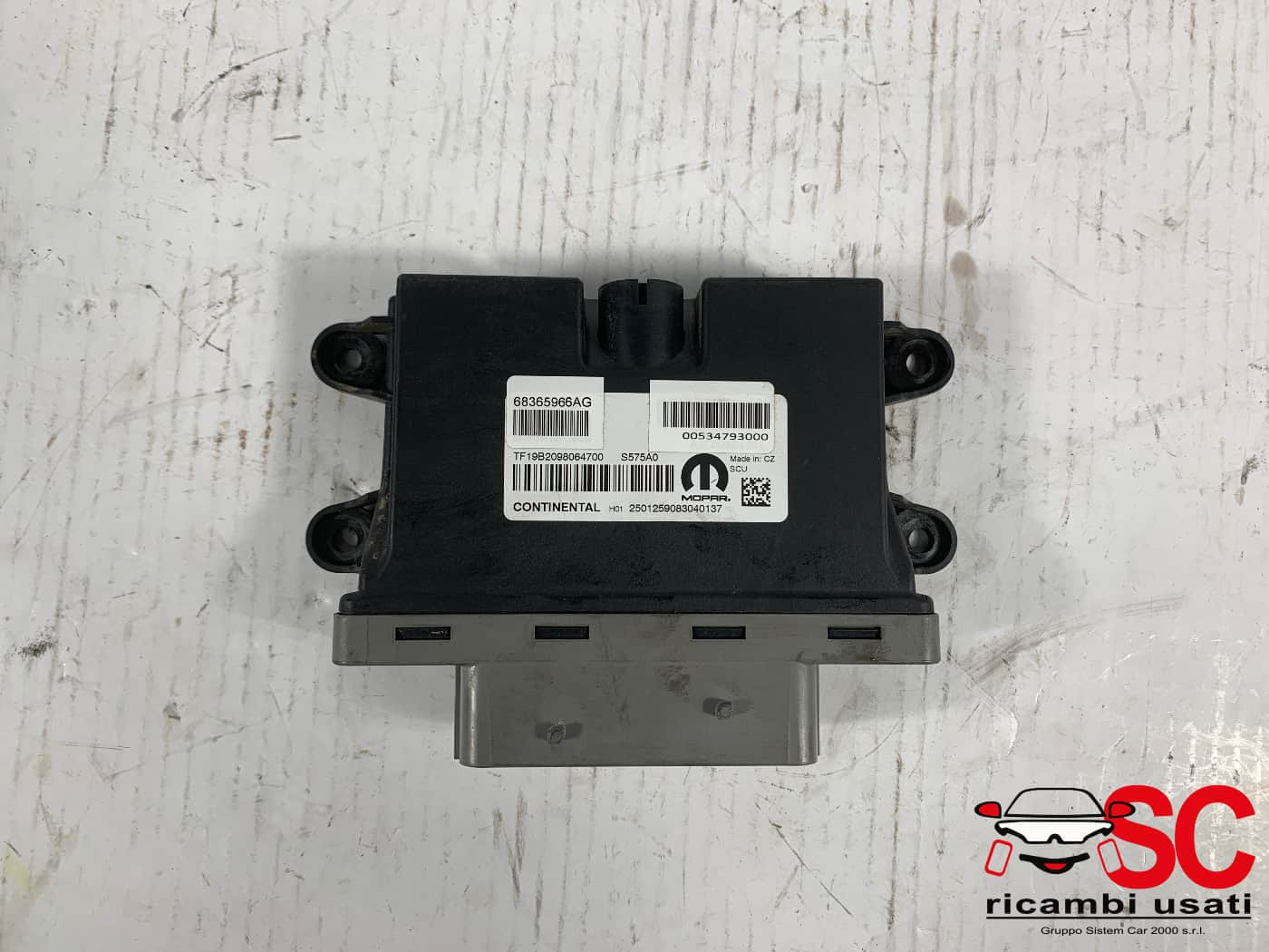 68365966AG 68365966AG CENTRALINA ADBLUE JEEP Cherokee 6° Serie diesel